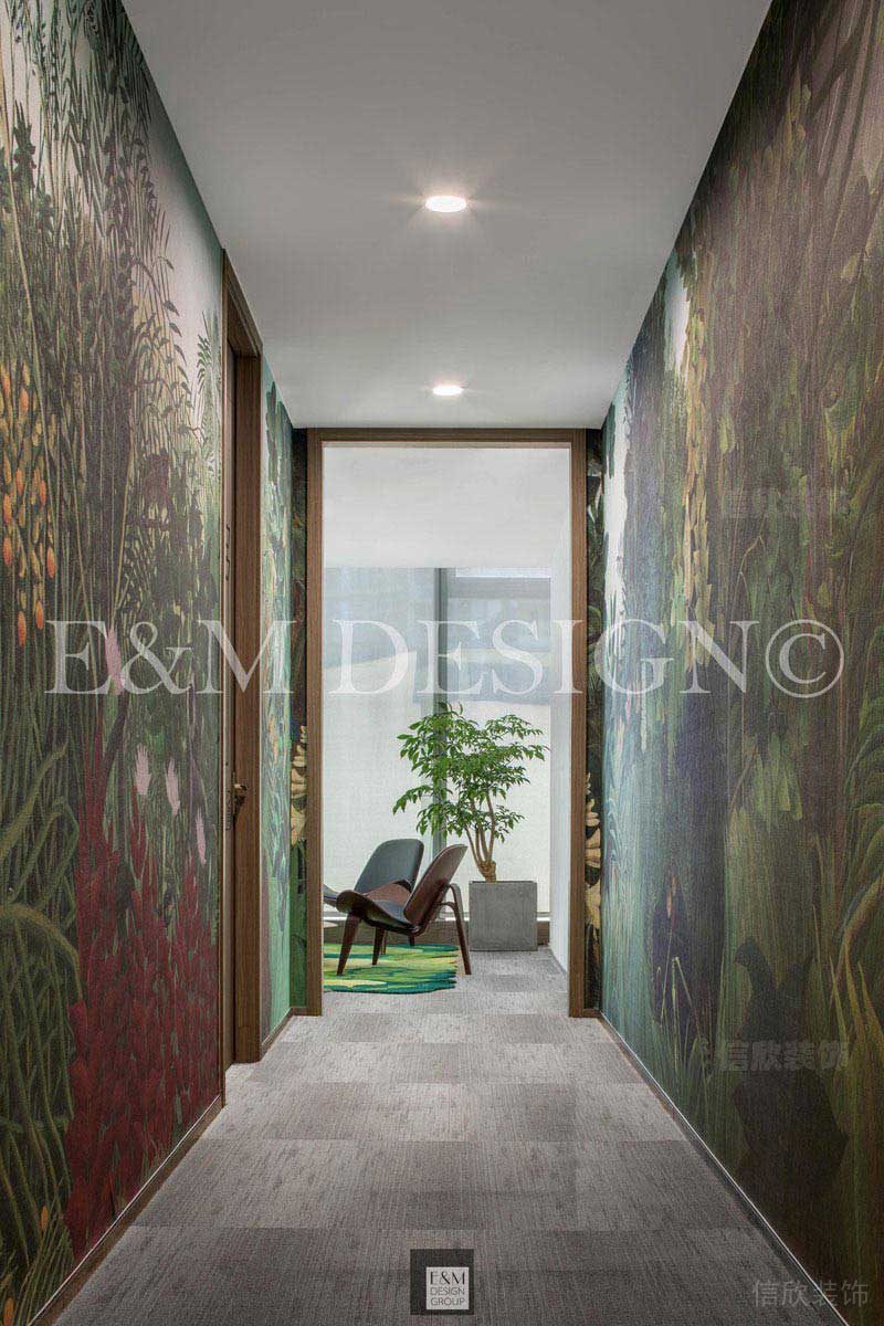 叢林式過道的設(shè)計效果