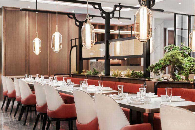 餐廳現(xiàn)代風(fēng)用餐區(qū)卡座效果圖