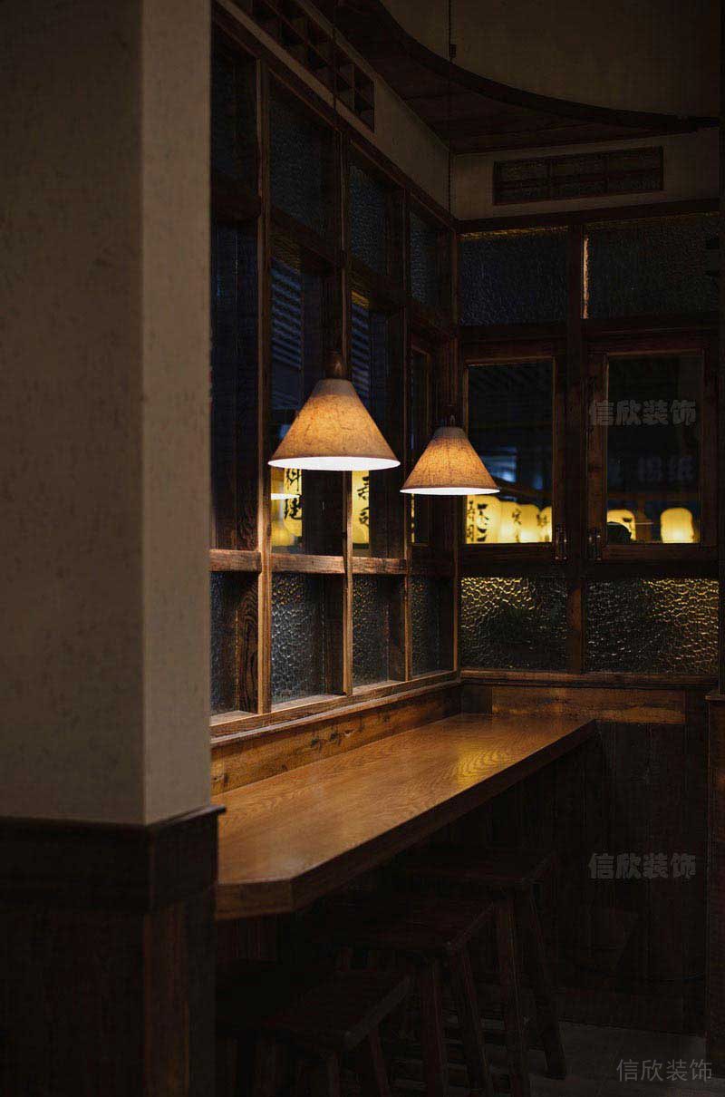 餐廳現(xiàn)代風(fēng)用餐臺板效果圖