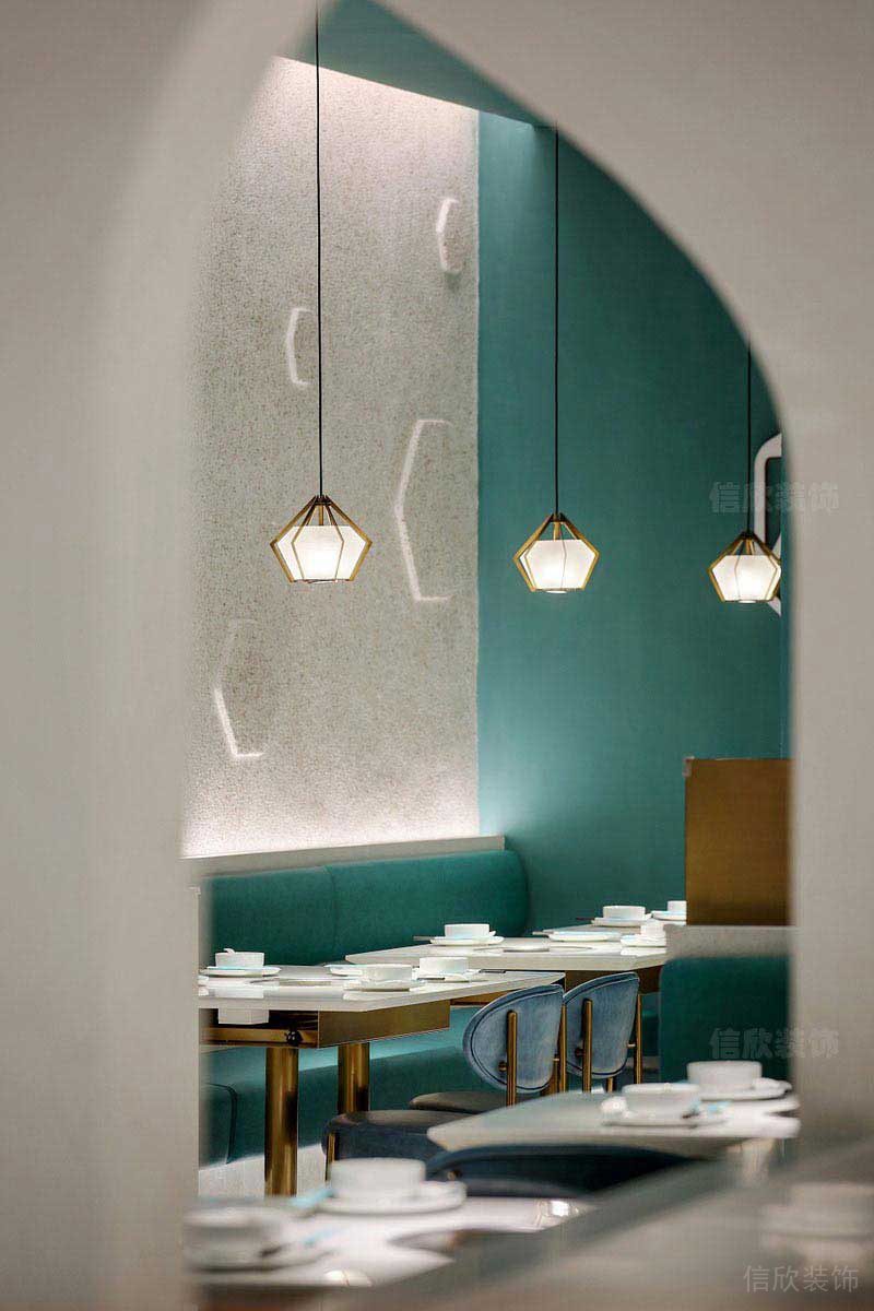 餐廳現(xiàn)代輕奢風(fēng)包間效果圖