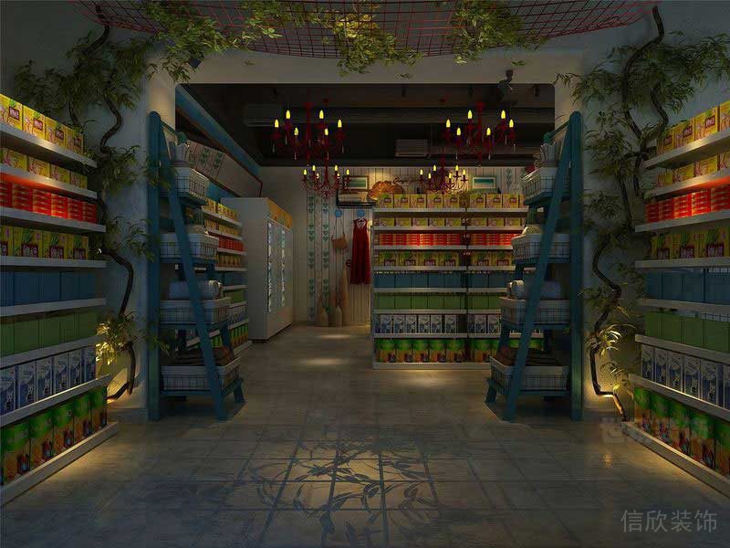 地中海復古風商業空間走道