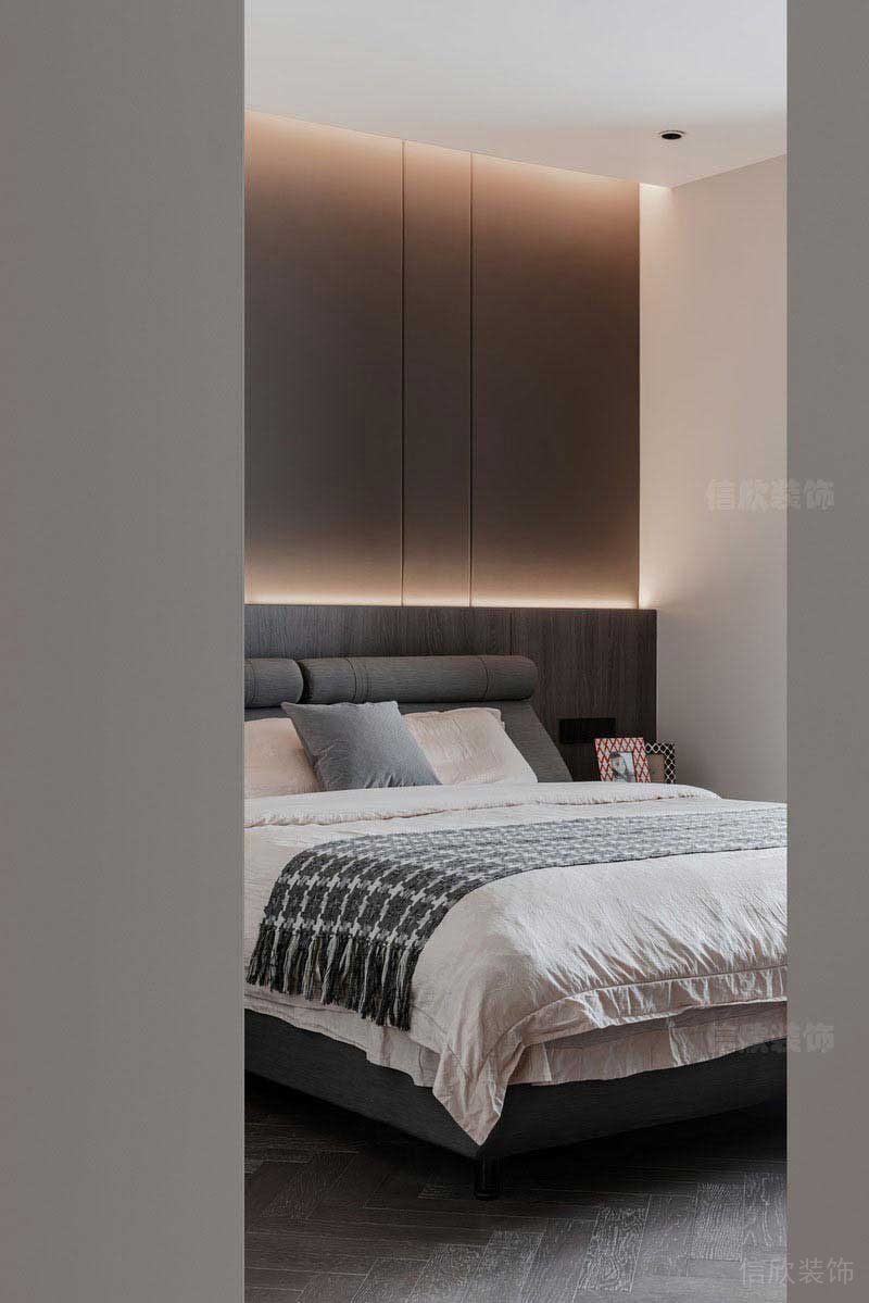 二手房改造現(xiàn)代簡(jiǎn)約風(fēng)臥室效果圖 (4)