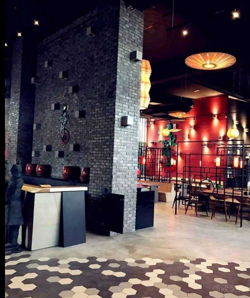 工業(yè)混搭風(fēng)餐飲空間實(shí)景圖