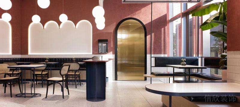 后現(xiàn)代風格茶飲空間公共區(qū)