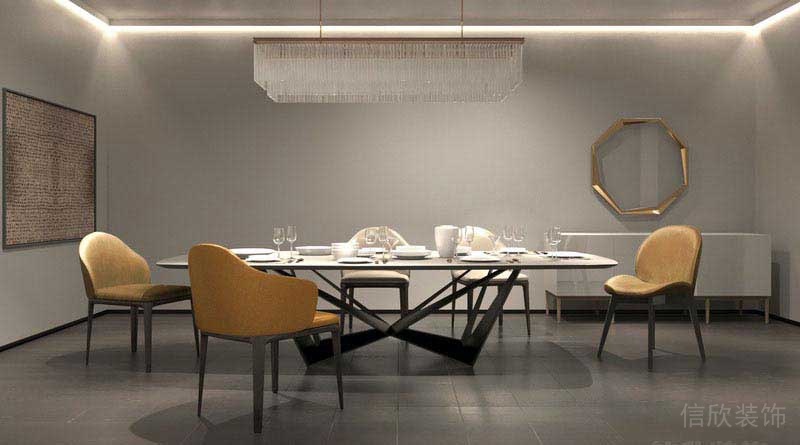 極簡風(fēng)格家居餐廳