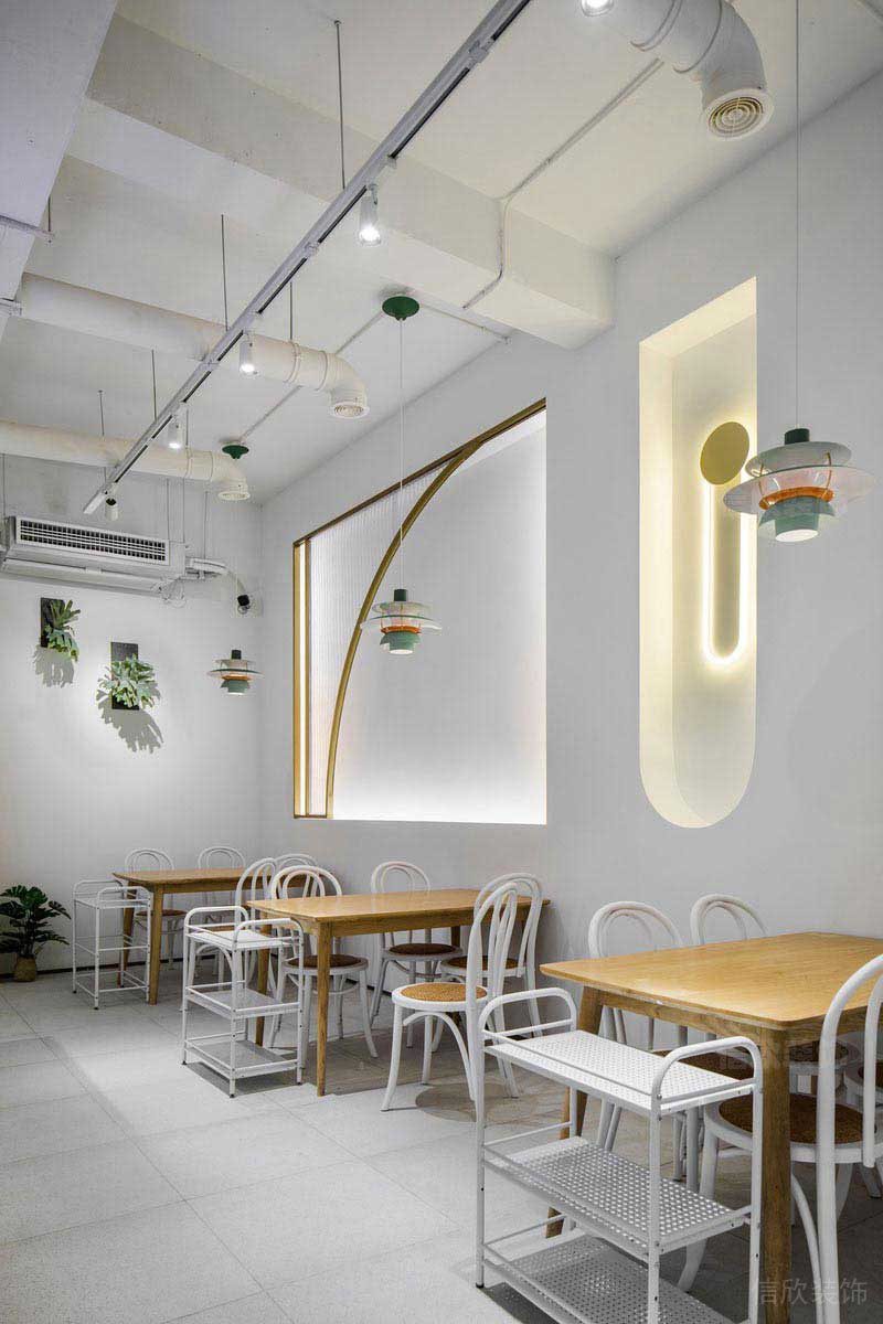 簡潔、個性的餐廳設計方案