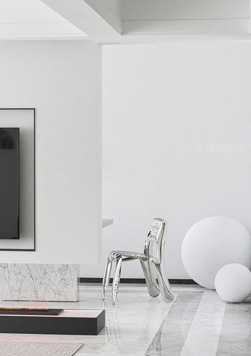 極簡(jiǎn)家居客廳摩登單椅