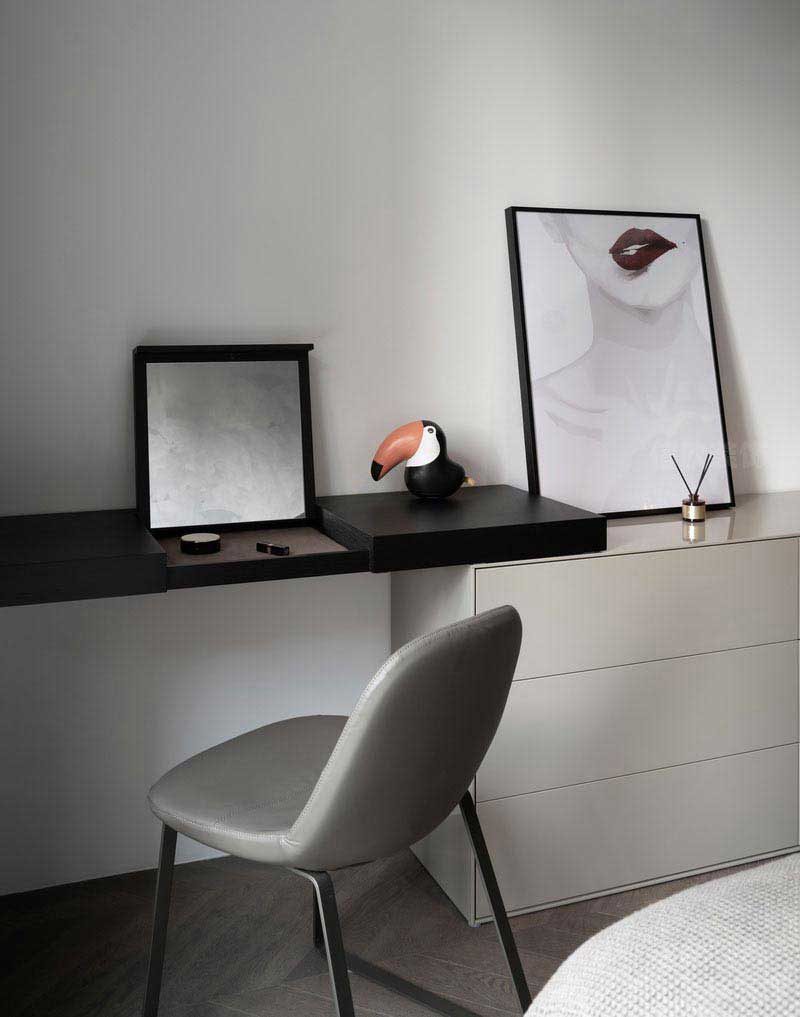 極簡(jiǎn)家居臥室梳妝臺(tái)組合