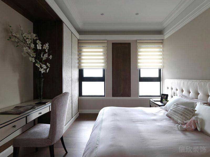 極簡(jiǎn)英倫風(fēng)家居臥室