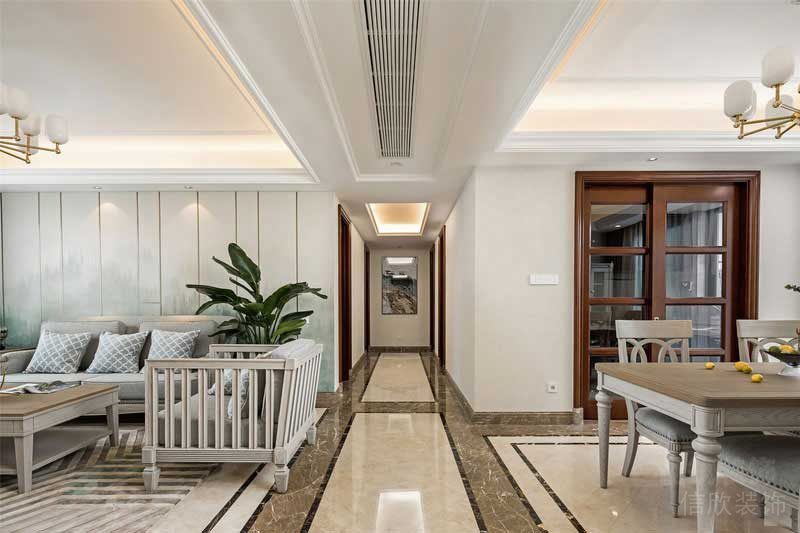 簡(jiǎn)約風(fēng)格樣板間起居室