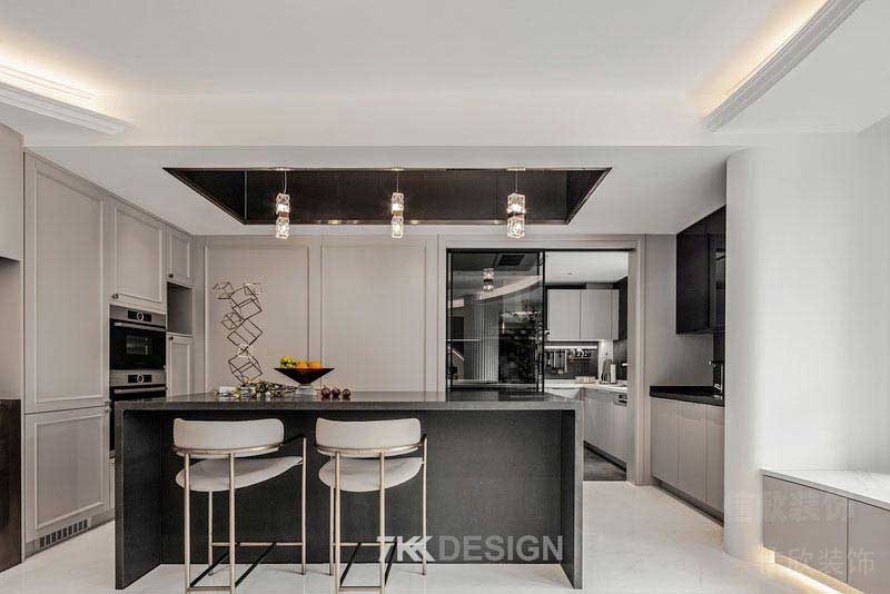 現(xiàn)代風(fēng)格家居開放式廚房