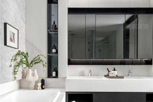 現(xiàn)代風(fēng)格家居樣板間衛(wèi)生間