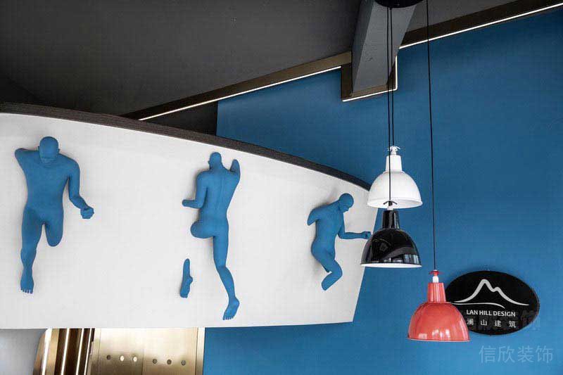 現(xiàn)代結(jié)構(gòu)主義辦公空間吊燈