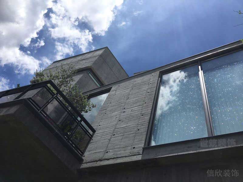 現(xiàn)代極簡(jiǎn)風(fēng)格別墅外墻