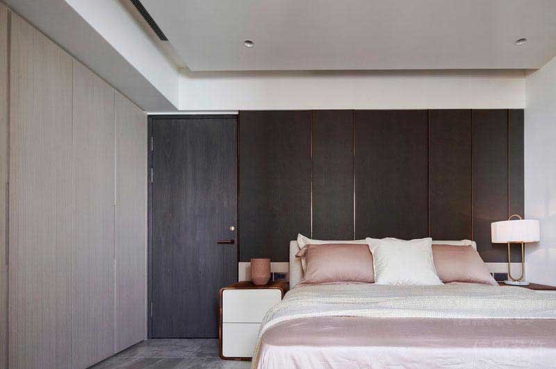 現(xiàn)代極簡(jiǎn)風(fēng)家庭臥室