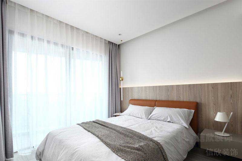 現(xiàn)代極簡(jiǎn)家居空間臥室