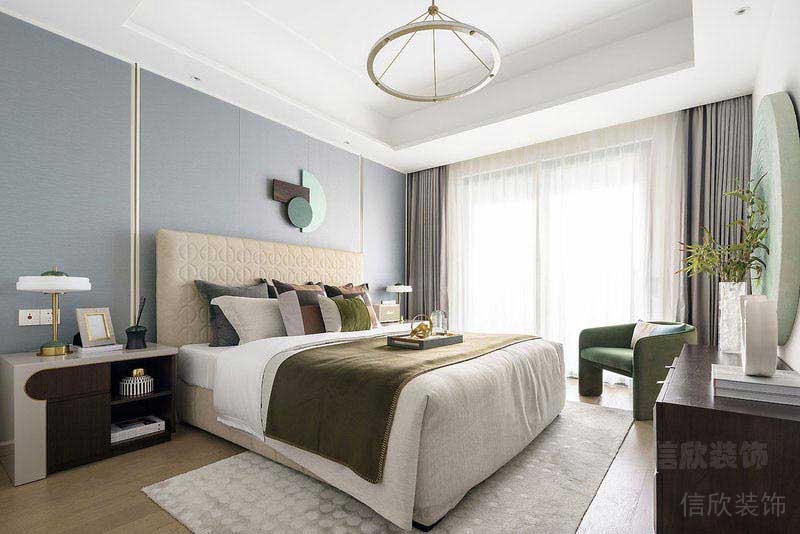 現(xiàn)代極簡(jiǎn)家居臥室