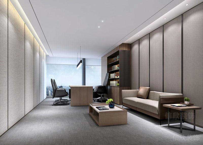 現(xiàn)代簡(jiǎn)約辦公室主管室