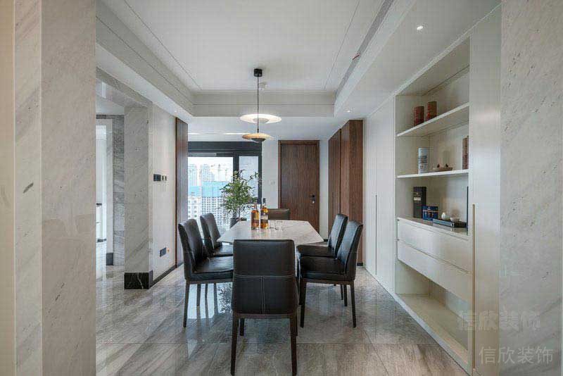 新居現(xiàn)代簡(jiǎn)約風(fēng)餐廳效果圖(2)