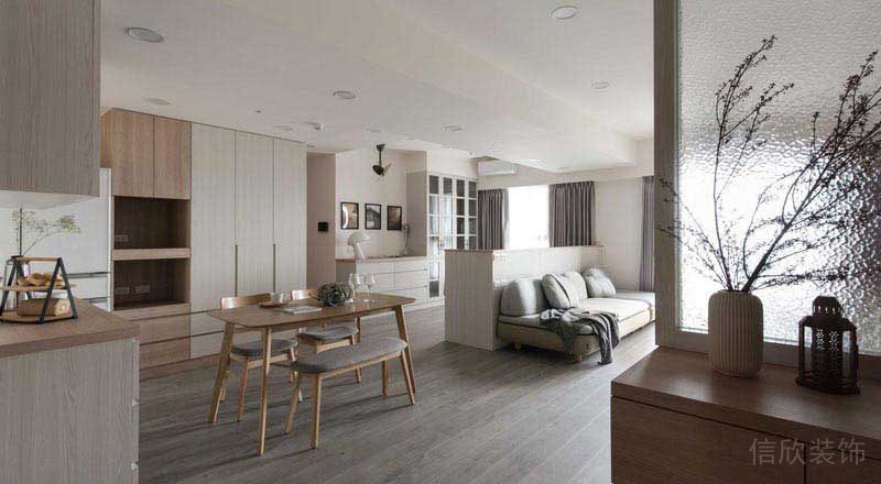 新居現(xiàn)代簡(jiǎn)約風(fēng)客餐廳效果圖 (4)