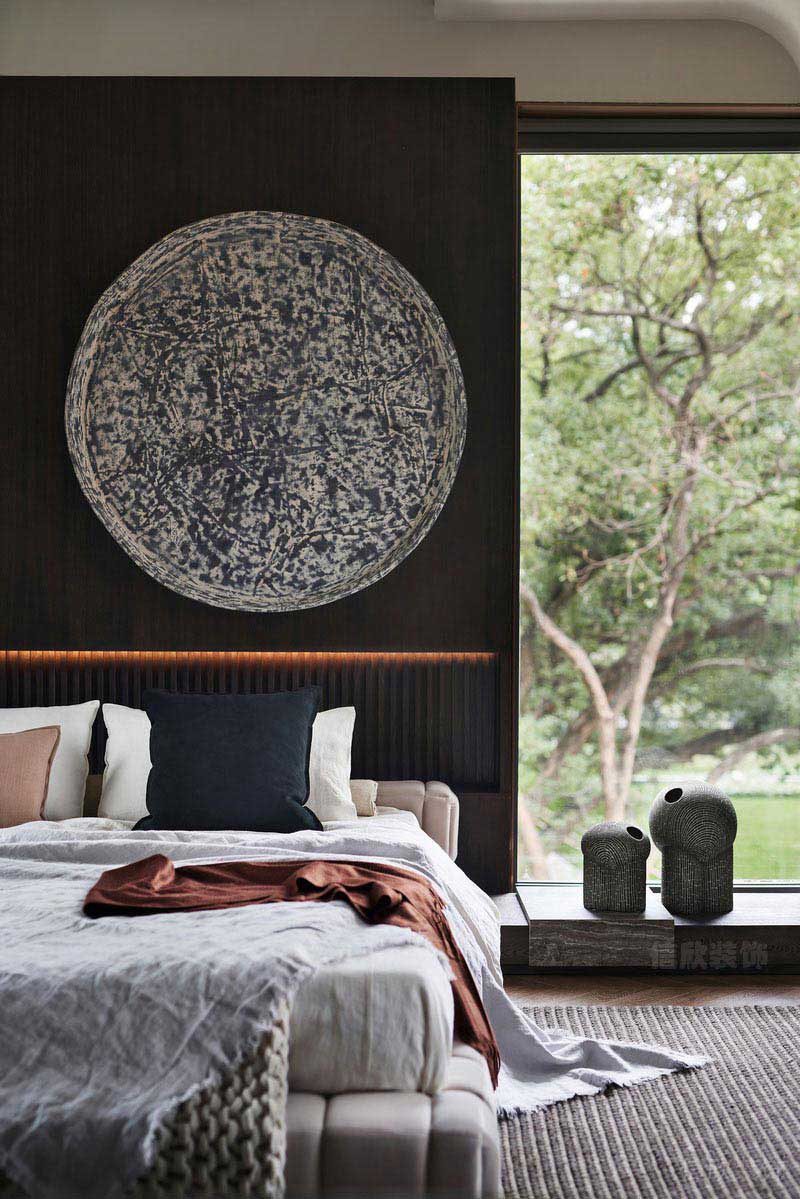 新居現(xiàn)代簡(jiǎn)約風(fēng)臥室效果圖(2)