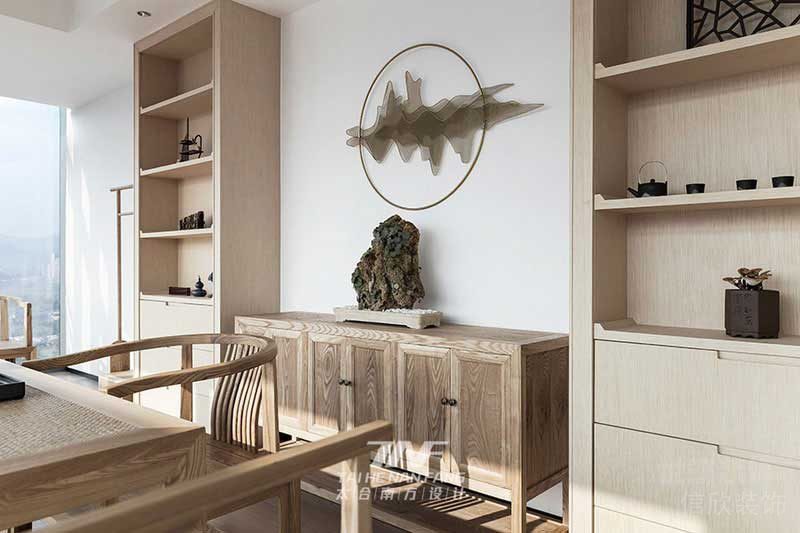 新中式風(fēng)格辦公室茶藝會(huì)客室