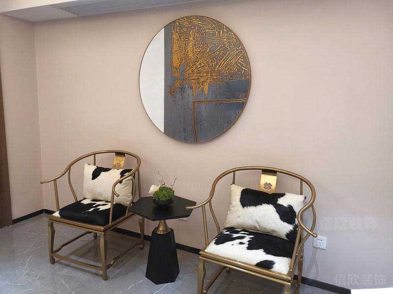 中式風(fēng)格辦公室家具組合