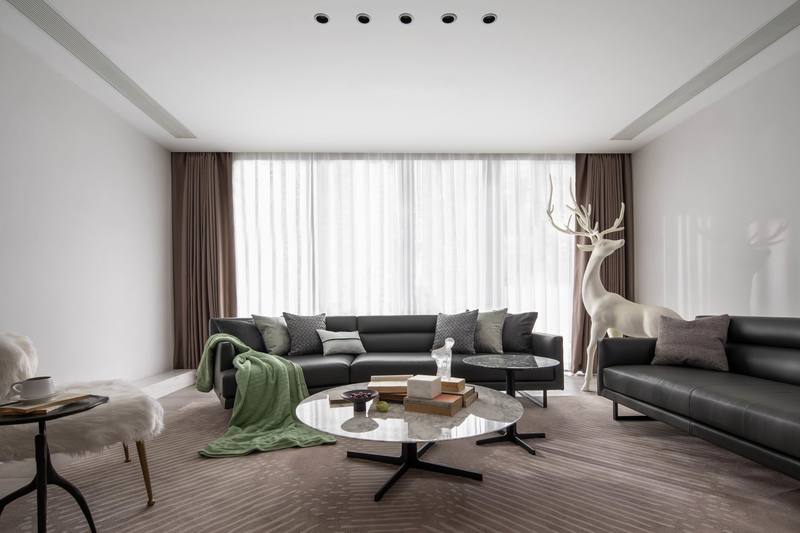 深圳羅湖區(qū)極簡風(fēng)80平方復(fù)式小戶型裝修設(shè)計(jì)起居室 深圳羅湖區(qū)極簡風(fēng)80平方復(fù)式小戶型裝修設(shè)計(jì)起居室