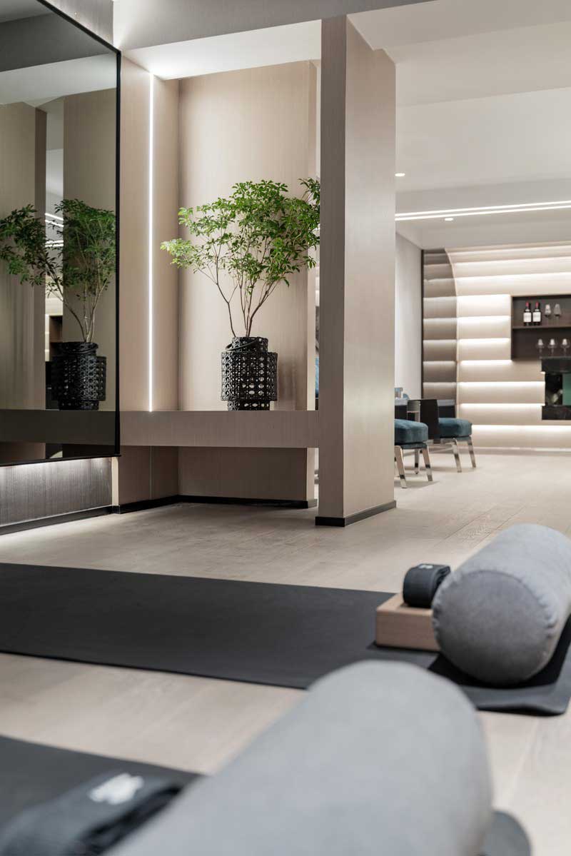 深圳福田現代北歐風家居裝修設計瑜伽健身室綠植 深圳福田現代北歐風家居裝修設計瑜伽健身室綠植