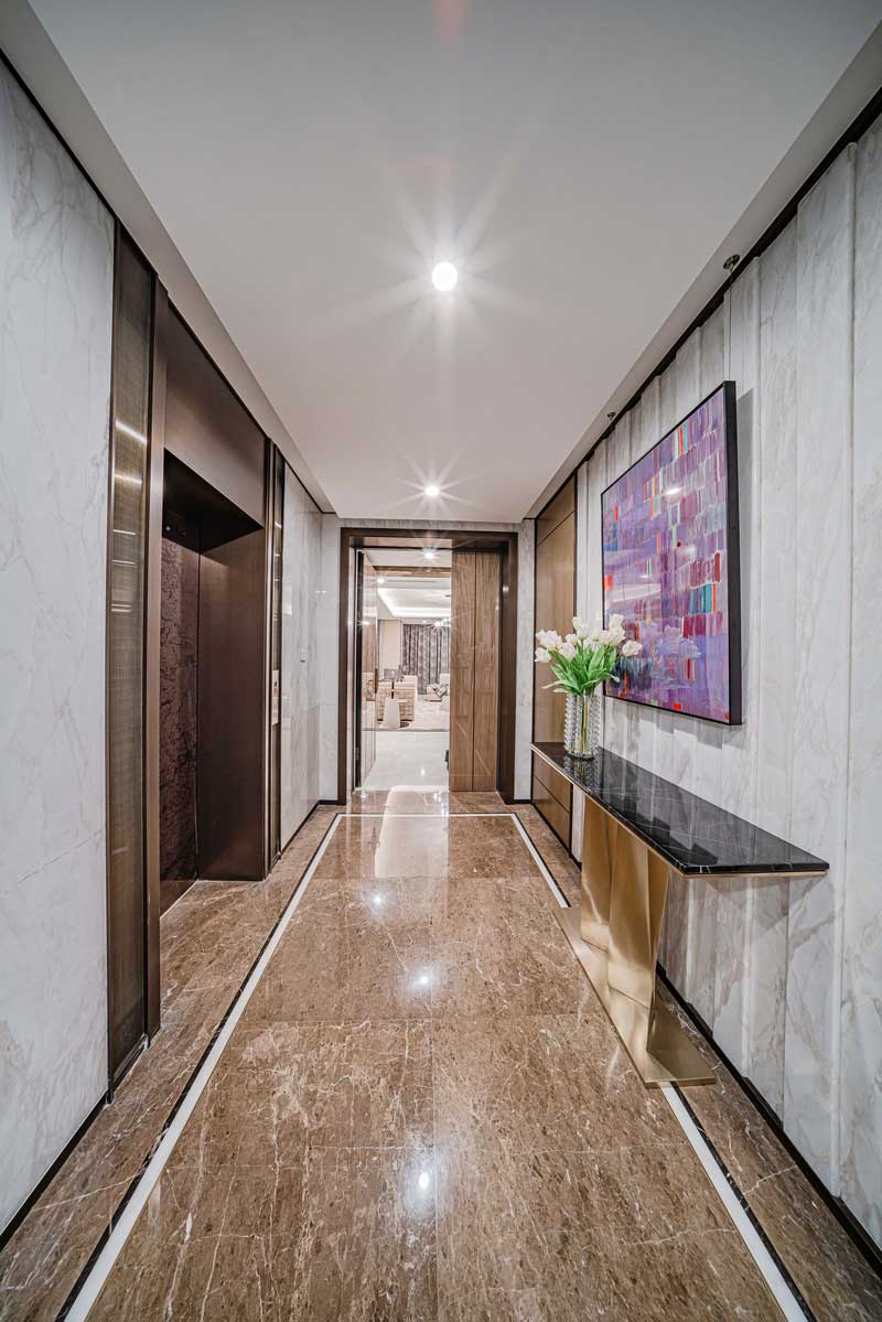 深圳龍崗區橫崗輕奢風格新房裝修工程過道 深圳龍崗區橫崗輕奢風格新房裝修工程過道