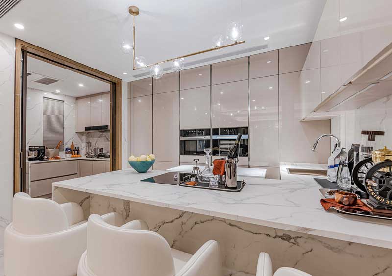 深圳龍崗區橫崗輕奢風格新房裝修工程吧臺 深圳龍崗區橫崗輕奢風格新房裝修工程吧臺