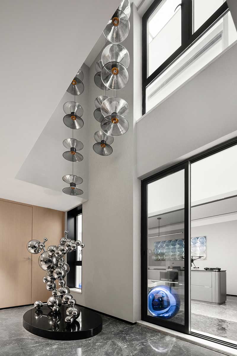 深圳福田現代北歐風家居裝修設計廊廳藝術裝置 深圳福田現代北歐風家居裝修設計廊廳藝術裝置