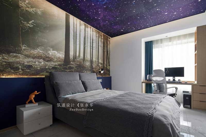 深圳龍崗平湖極簡(jiǎn)北歐風(fēng)家居裝修兒童房