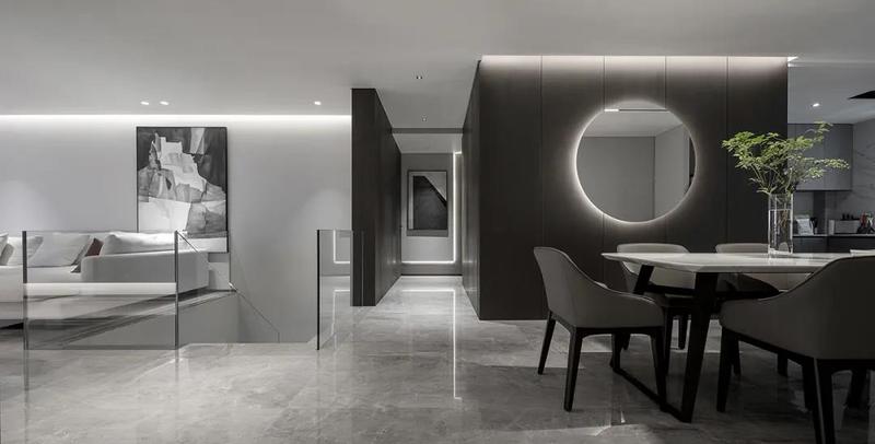 深圳鹽田極簡(jiǎn)風(fēng)格家庭住宅裝修設(shè)計(jì)餐廳 深圳鹽田極簡(jiǎn)風(fēng)格家庭住宅裝修設(shè)計(jì)餐廳