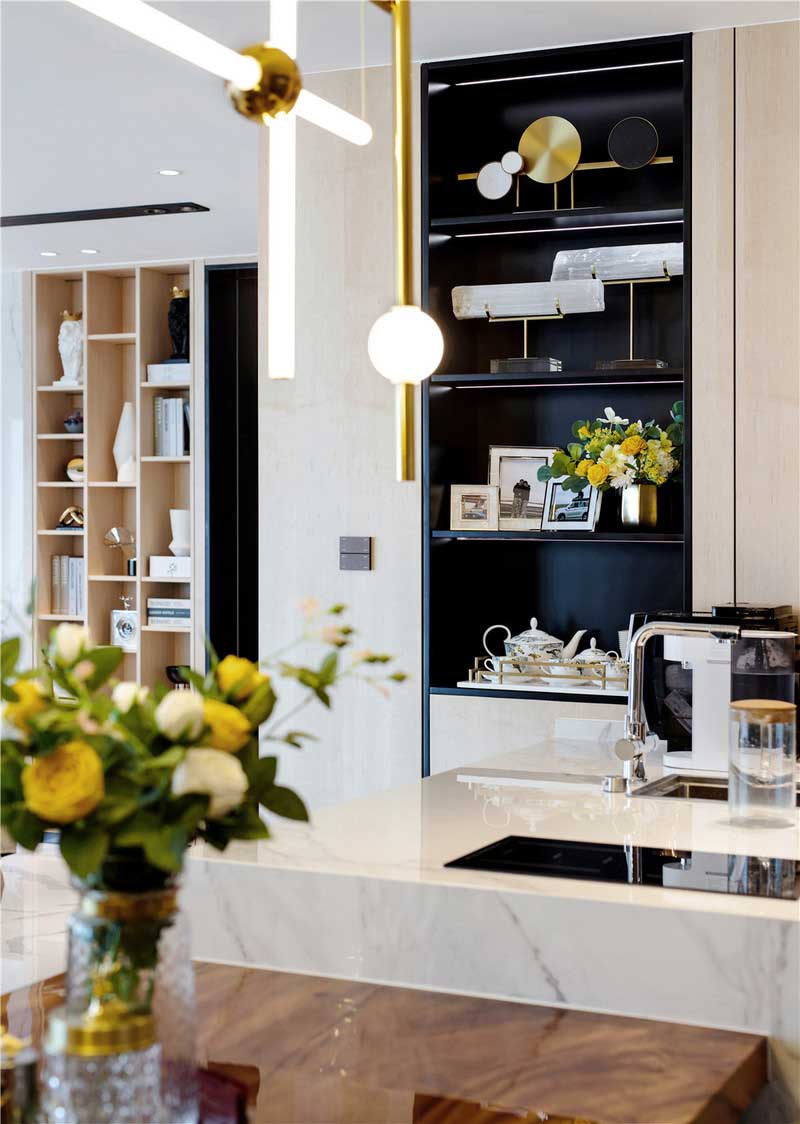 深圳鹽田區輕奢風格舊房裝修施工案例軟裝陳設 深圳鹽田區輕奢風格舊房裝修施工案例軟裝陳設