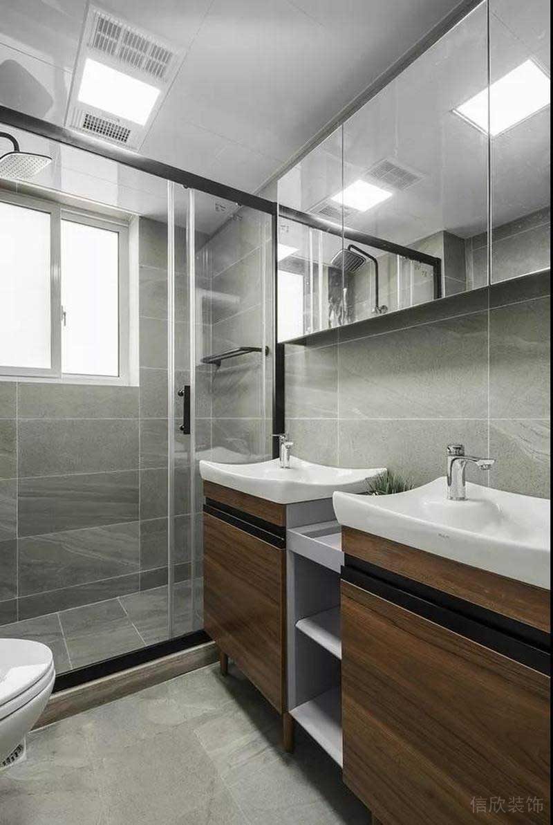 深圳鹽田簡約風格大戶型裝修設計方案圖主衛 深圳鹽田簡約風格大戶型裝修設計方案圖主衛