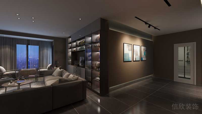 深圳羅湖現代美式家庭套房裝修實景圖過道 深圳羅湖現代美式家庭套房裝修實景圖過道