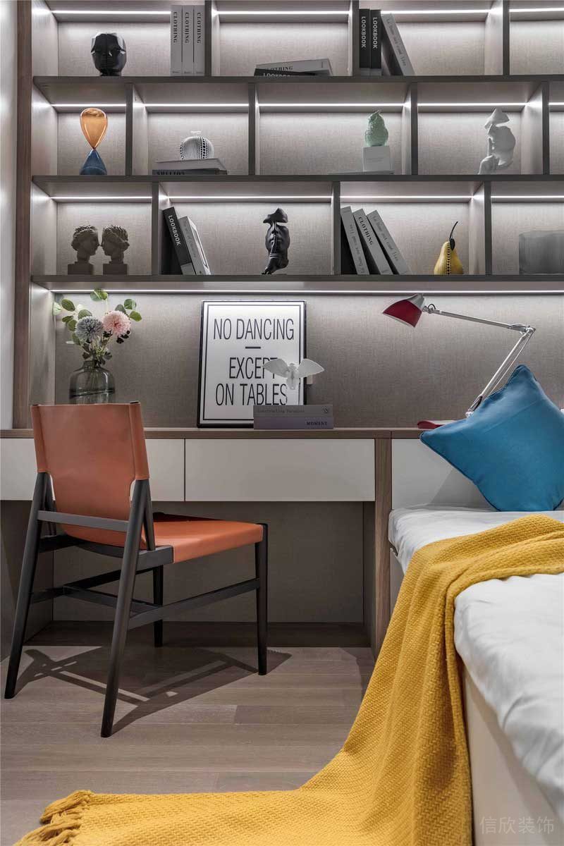 深圳羅湖區(qū)蓮塘現(xiàn)代簡約風格家居裝修次臥 深圳羅湖區(qū)蓮塘現(xiàn)代簡約風格家居裝修次臥