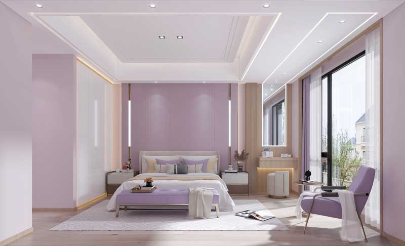 深圳南山區前海輕奢風格新房三居室裝修女兒房 深圳南山區前海輕奢風格新房三居室裝修女兒房