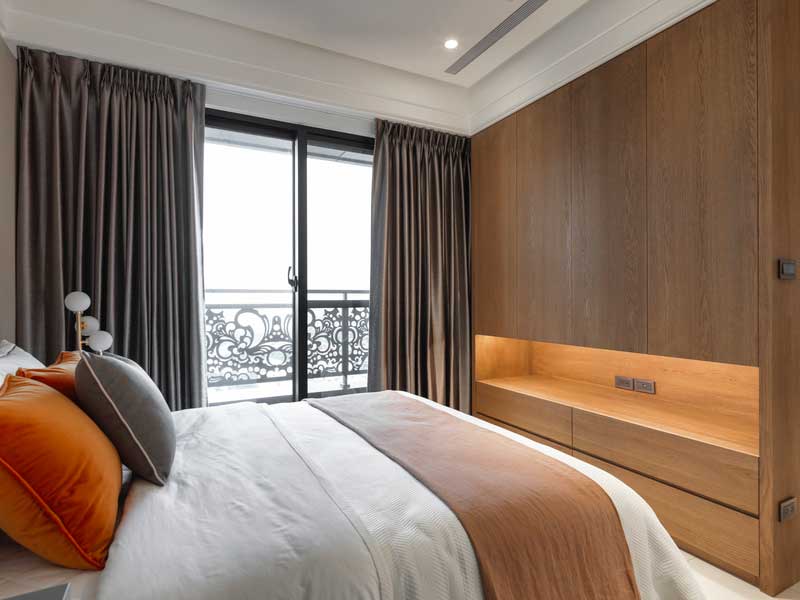 深圳羅湖區現代風格100平方家庭裝修工程案例次臥床品 深圳羅湖區現代風格100平方家庭裝修工程案例次臥床品