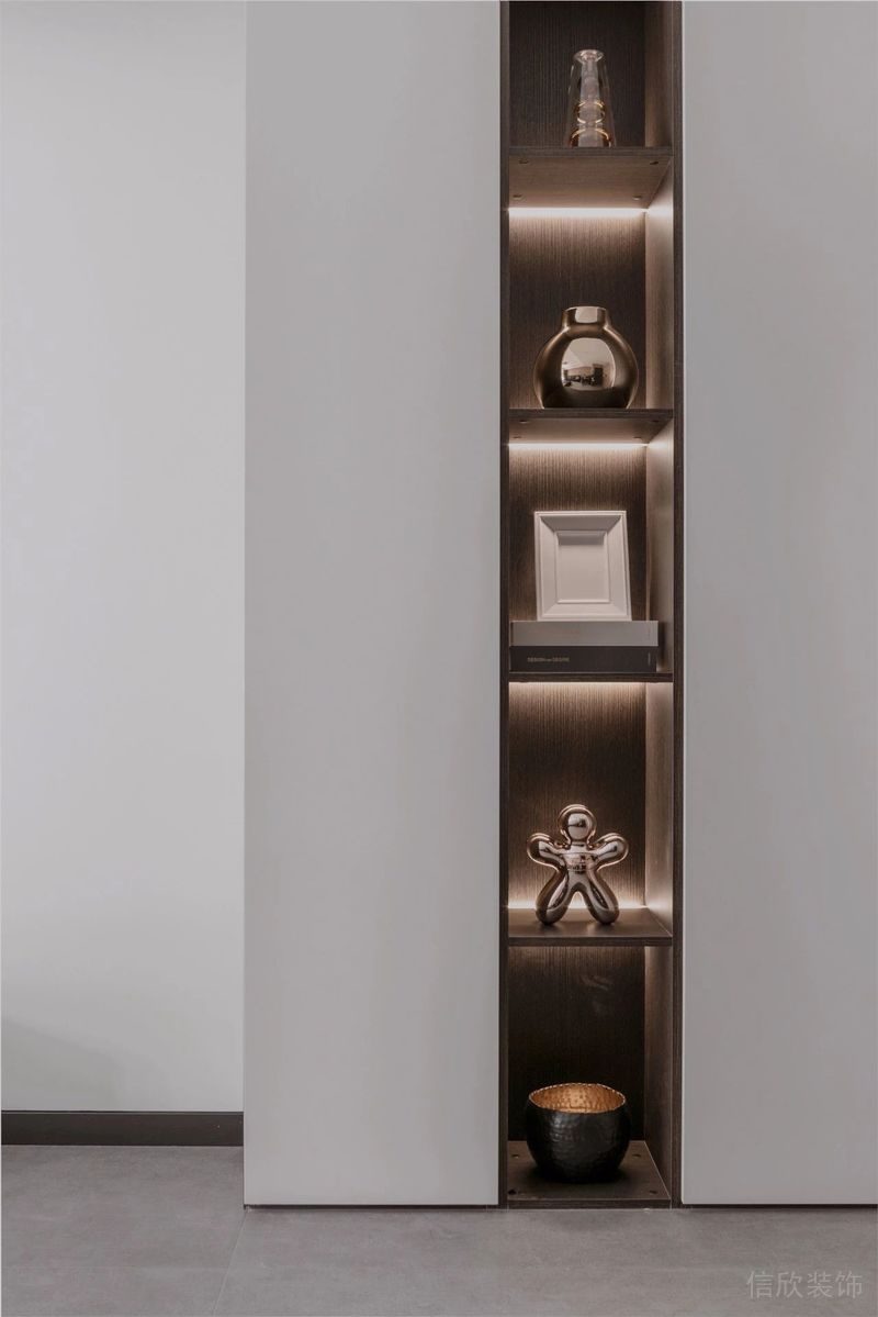 深圳福田區(qū)筆架山極簡風(fēng)新房裝修設(shè)計案例裝飾陳列柜 深圳福田區(qū)筆架山極簡風(fēng)新房裝修設(shè)計案例裝飾陳列柜