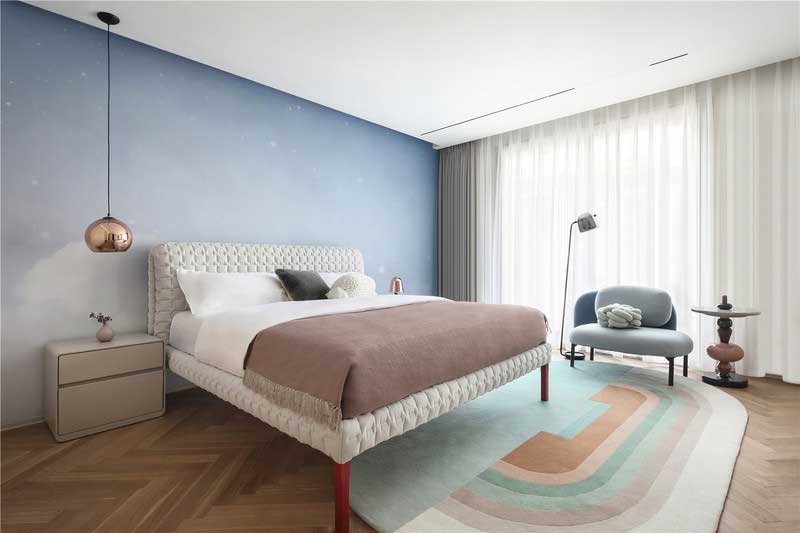 深圳龍華區現代中式風格舊房裝修改造完工后實景圖女兒房 深圳龍華區現代中式風格舊房裝修改造完工后實景圖女兒房