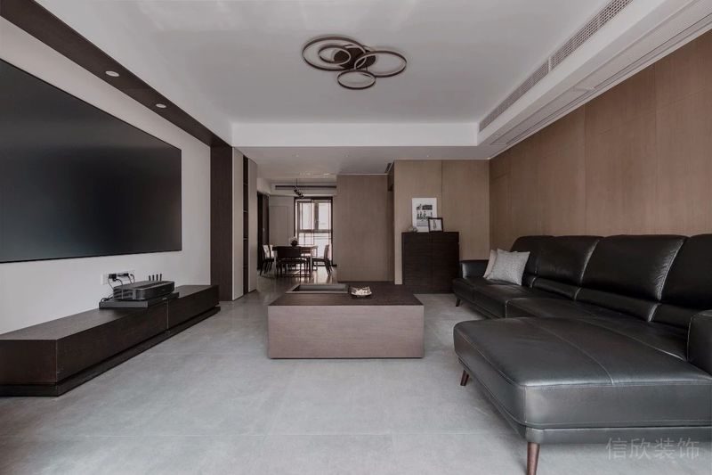 深圳福田區(qū)筆架山極簡風(fēng)新房裝修設(shè)計案例客廳 深圳福田區(qū)筆架山極簡風(fēng)新房裝修設(shè)計案例客廳