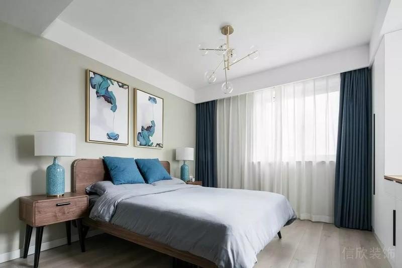 深圳鹽田簡約風格大戶型裝修設計方案圖主臥 深圳鹽田簡約風格大戶型裝修設計方案圖主臥