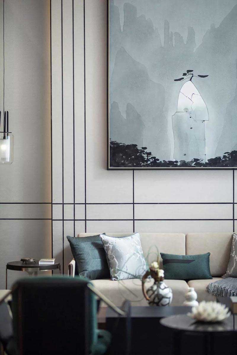 深圳鹽田新中式風(fēng)格別墅樣板房設(shè)計圖沙發(fā) 深圳鹽田新中式風(fēng)格別墅樣板房設(shè)計圖沙發(fā)