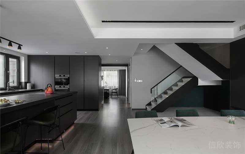 深圳龍崗平湖現(xiàn)代風(fēng)格新房裝修設(shè)計效果圖樓梯 深圳龍崗平湖現(xiàn)代風(fēng)格新房裝修設(shè)計效果圖樓梯