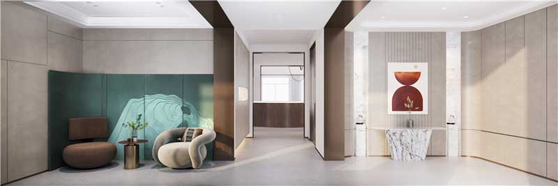 深圳福田區輕奢新中式住宅裝修施工實景圖廊廳 深圳福田區輕奢新中式住宅裝修施工實景圖廊廳