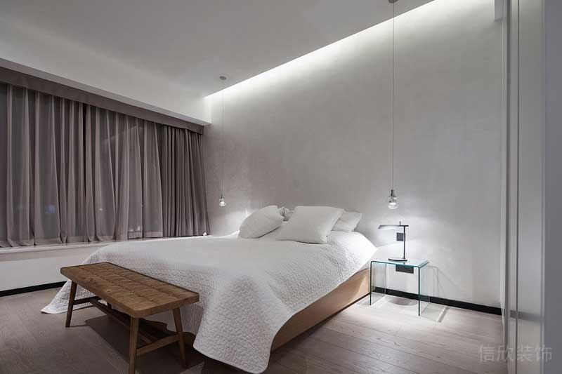 深圳龍崗區(qū)黑白灰極簡(jiǎn)風(fēng)家居裝修竣工實(shí)景圖次臥 深圳龍崗區(qū)黑白灰極簡(jiǎn)風(fēng)家居裝修竣工實(shí)景圖次臥