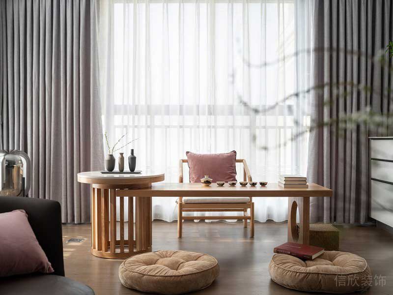 深圳龍崗北歐輕奢風(fēng)家庭新房裝修設(shè)計客廳茶桌 深圳龍崗北歐輕奢風(fēng)家庭新房裝修設(shè)計客廳茶桌