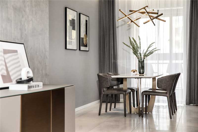 深圳龍崗坂田輕奢風(fēng)格新房裝修設(shè)計(jì)餐廳 深圳龍崗坂田輕奢風(fēng)格新房裝修設(shè)計(jì)餐廳